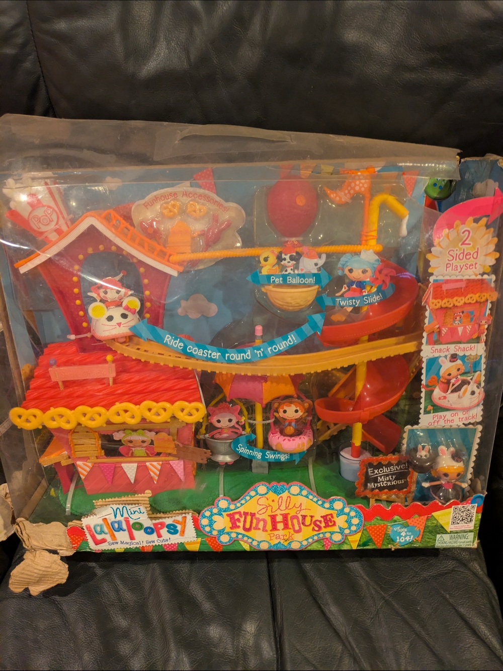 MGA Silly Fun House Playset - Pink & Yellow Kids Toy